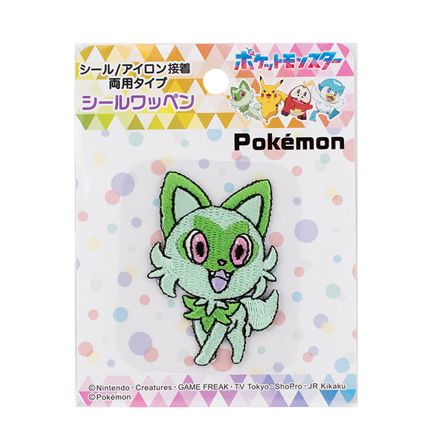 ポケットモンスター シールワッペン(POW001) ニャオハ 08Bf99_