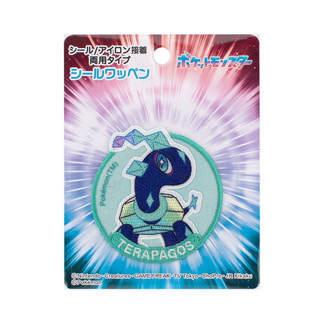 ポケットモンスター シールワッペン（POW007） テラパゴス 08Bf99_