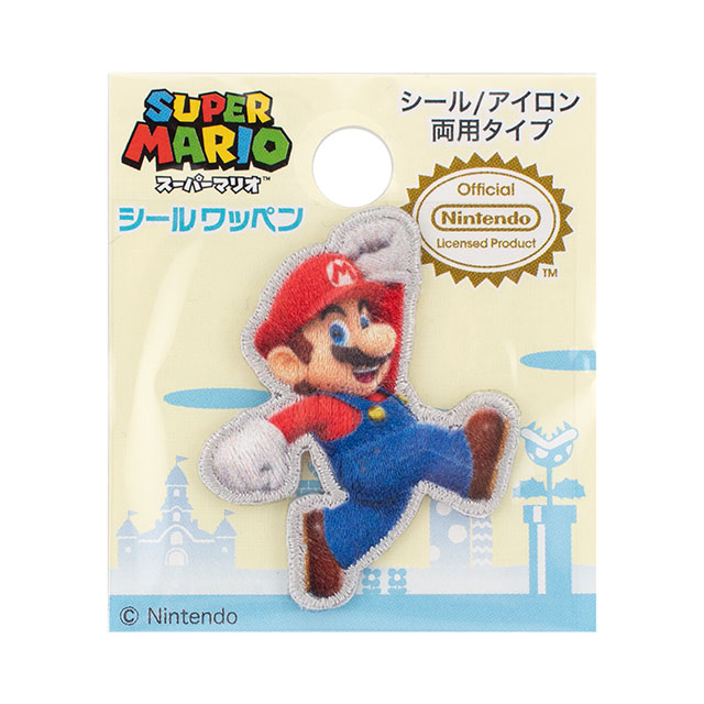 スーパーマリオ シールワッペン（MRS030） マリオ 08Bf99_
