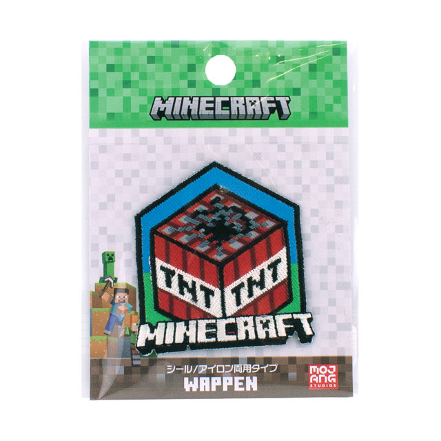 ワッペン マインクラフト シールワッペン大（MYW007） TNT 08Bf99_