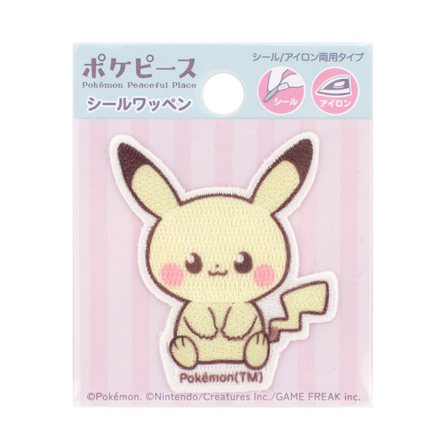 ポケットモンスター ポケピース シールワッペン(PPS001) ピカチュウ 08Bf99_