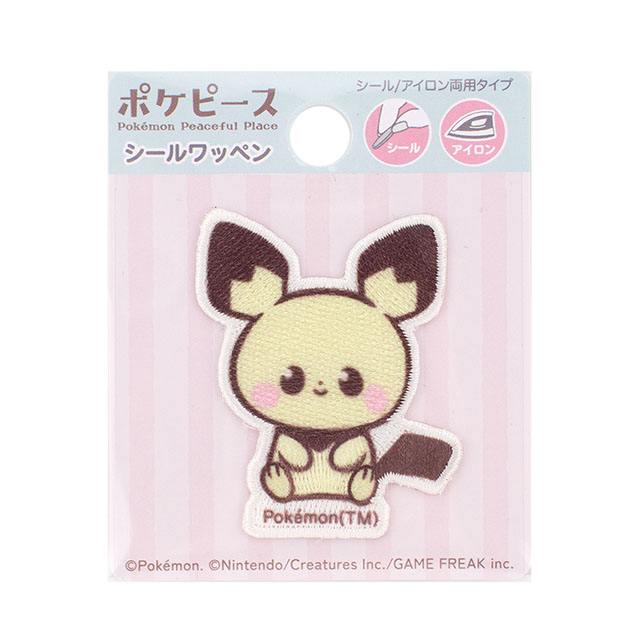 ポケットモンスター ポケピース シールワッペン(PPS006) ピチュー 08Bf99_