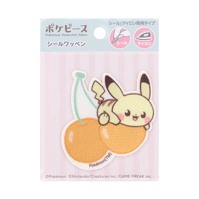 ポケットモンスター ポケピース シールワッペン(PPW001) ピカチュウ 08Bf99_