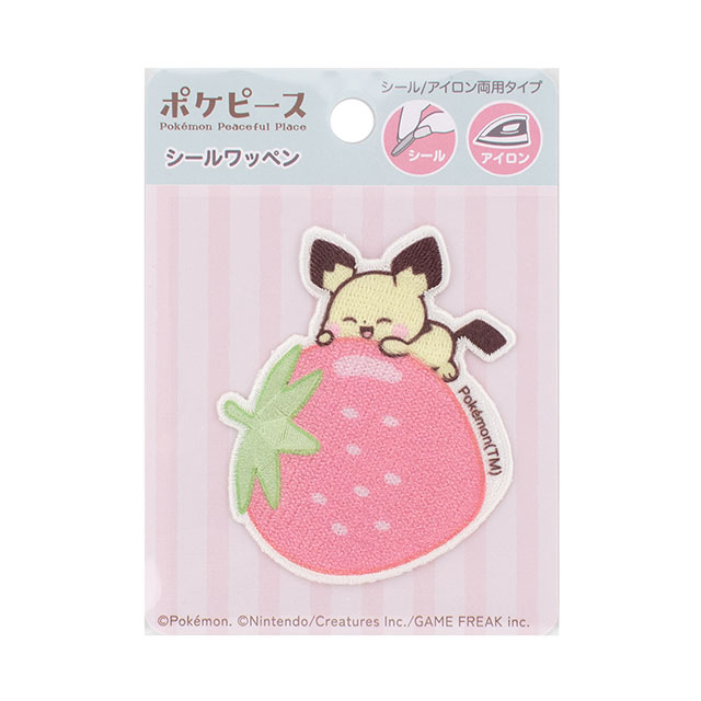 ポケットモンスター ポケピース シールワッペン(PPW006) ピチュー 08Bf99_