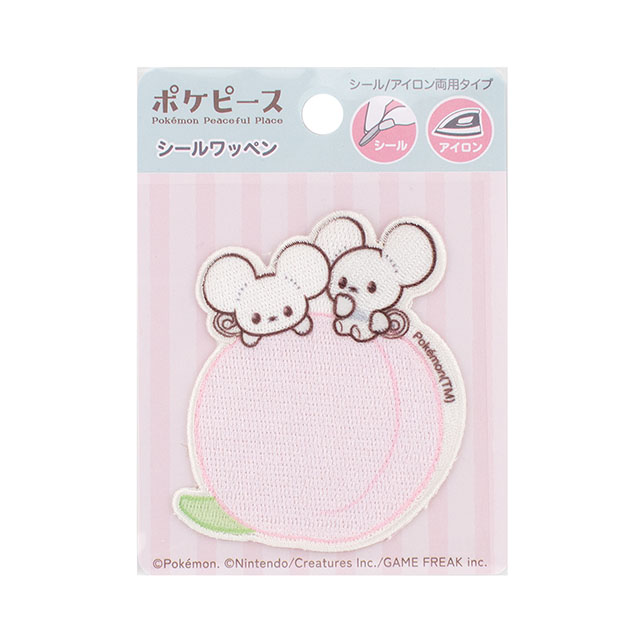 ポケットモンスター ポケピース シールワッペン(PPW007) ワッカネズミ 08Bf99_
