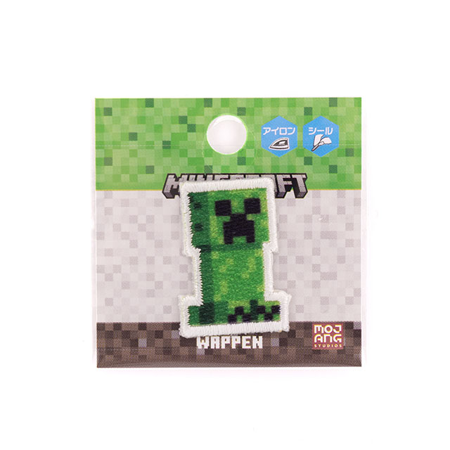 ワッペン マインクラフト シールワッペン(MYS022) CREEPER クリーパー 08Bf99_