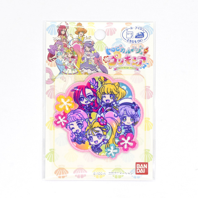 ワッペン トロピカルージュ プリキュア Ban650 Ban31 H 4b オカダヤ Okadaya 布 生地 毛糸 手芸用品の専門店