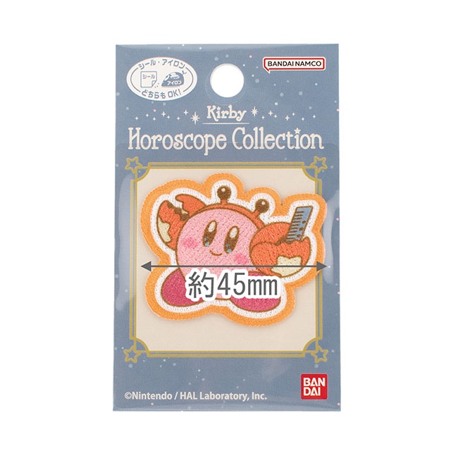 ワッペン 星のカービィ ホロスコープ・コレクション(BAN500) BAN120.かに座 08Bf99_