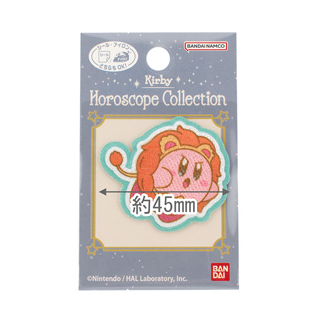 ワッペン 星のカービィ ホロスコープ・コレクション(BAN500) BAN121.しし座 08Bf99_