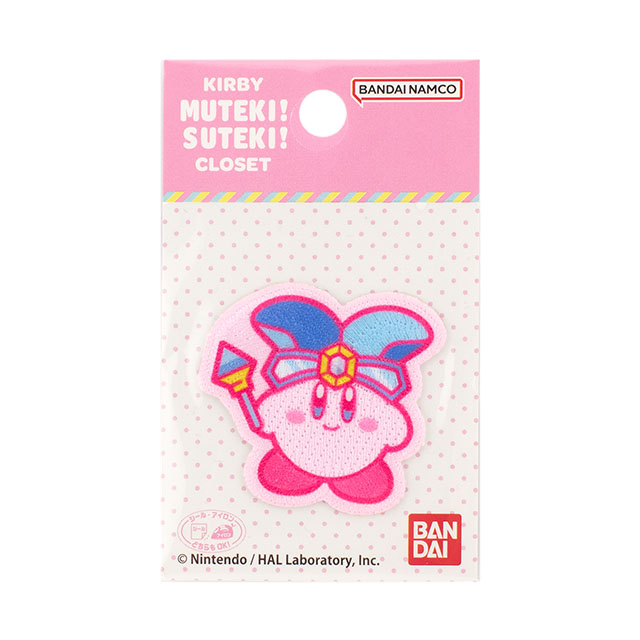 ワッペン 星のカービィ KIRBY MUTEKI!SUTEKI!CLOSET(BAN500) BAN 142.ミラー 08Bf99_