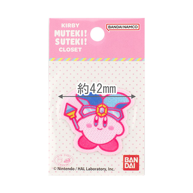 ワッペン 星のカービィ KIRBY MUTEKI!SUTEKI!CLOSET(BAN500) BAN 142.ミラー 08Bf99_