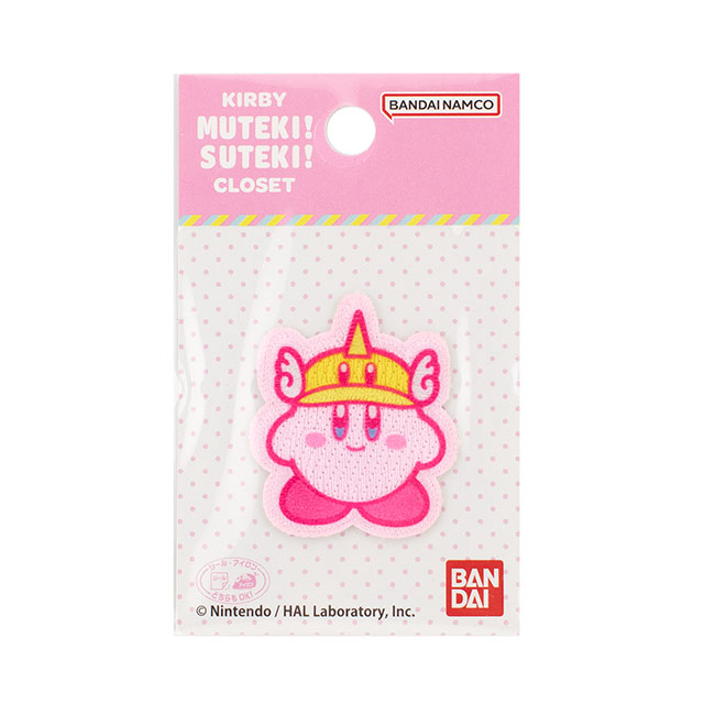 ワッペン 星のカービィ KIRBY MUTEKI!SUTEKI!CLOSET(BAN500) BAN 145.カッター 08Bf99_