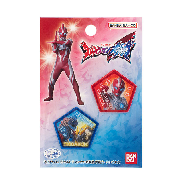 ワッペン ウルトラマン オメガ(BAN650) 色番BAN152 08Bf99_