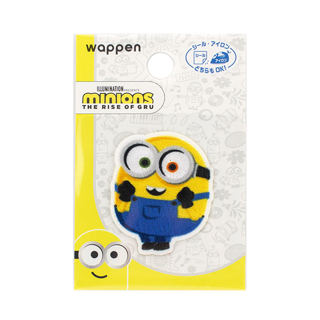 ワッペン ミニオンズ フィーバー(MIN450) MIN09.ボブ 08Bf99_