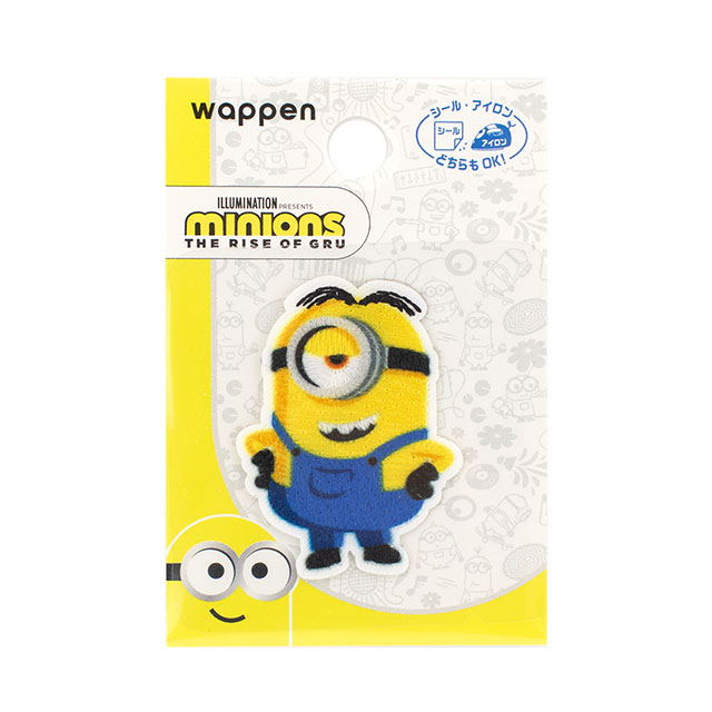 ワッペン ミニオンズ フィーバー(MIN450) MIN11.スチュワート 08Bf99_