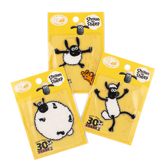 ワッペン ひつじのショーン(HS700) HS22.シャーリー 08Bf99_