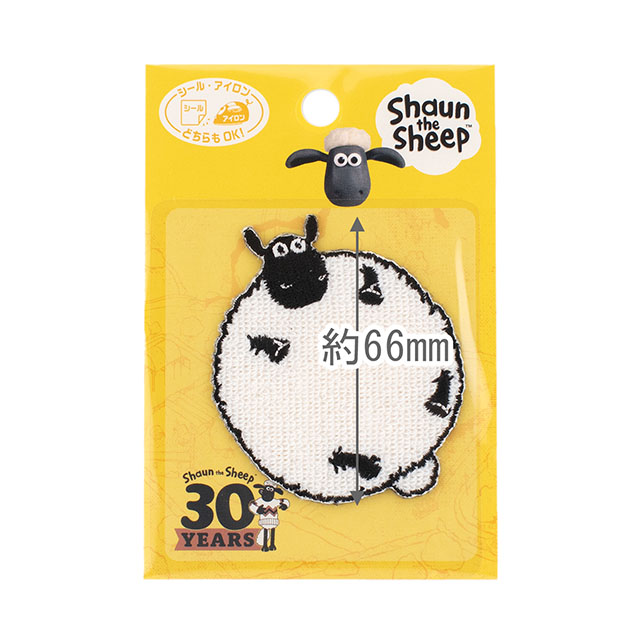 ワッペン ひつじのショーン(HS700) HS22.シャーリー 08Bf99_