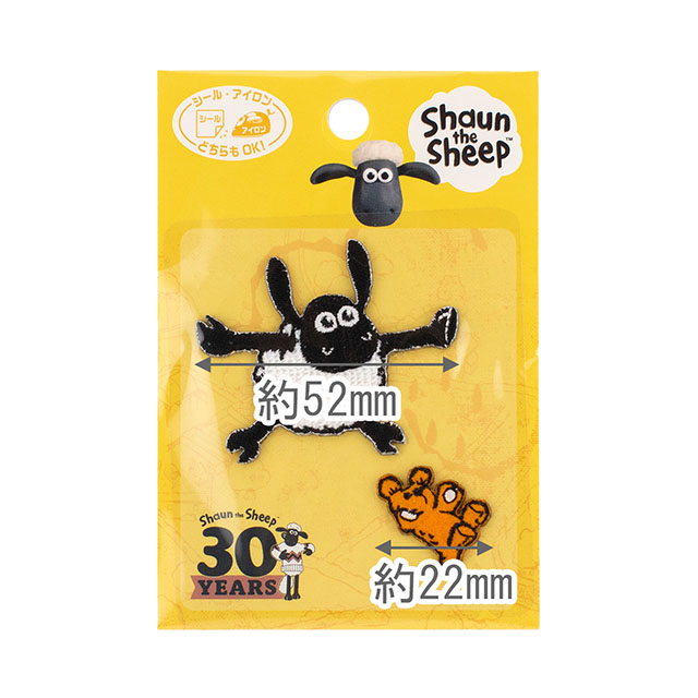 ワッペン ひつじのショーン(HS700) HS23.ティミー 08Bf99_