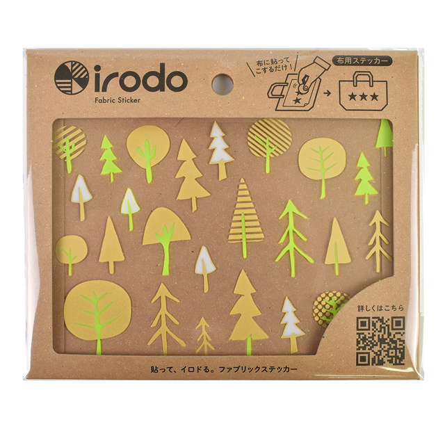 ファブリックステッカー irodo-イロド- フォレスト 90017.ゴールド・イエローグリーン 99Zz99_