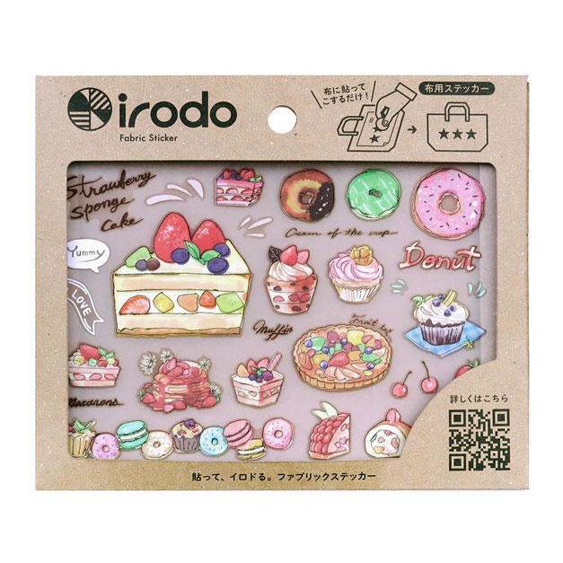 ファブリックステッカー irodo-イロド- ケーキ(90243) 08Bf99_
