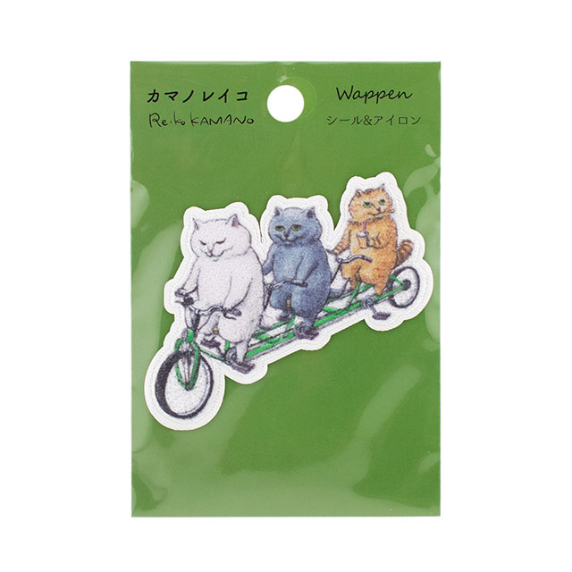 ワッペン カマノレイコ(KAW-01) サイクリング 08Bf99_