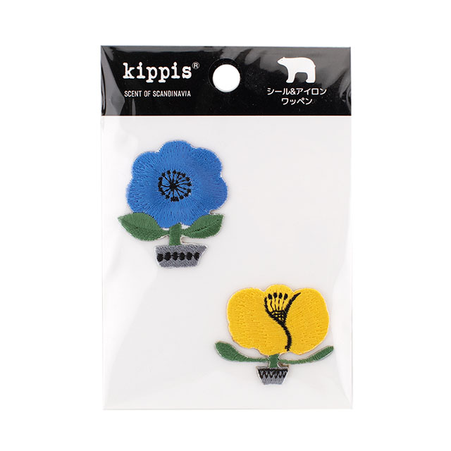 ワッペン kippis-キッピス-（KPWP-01） 冬の植物園 08Bf99j