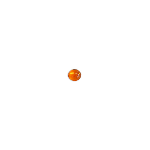 アクリル半球ストーン カットなし丸（LB6818） 7mm 2.オレンジ 8個入 (H)_3b_