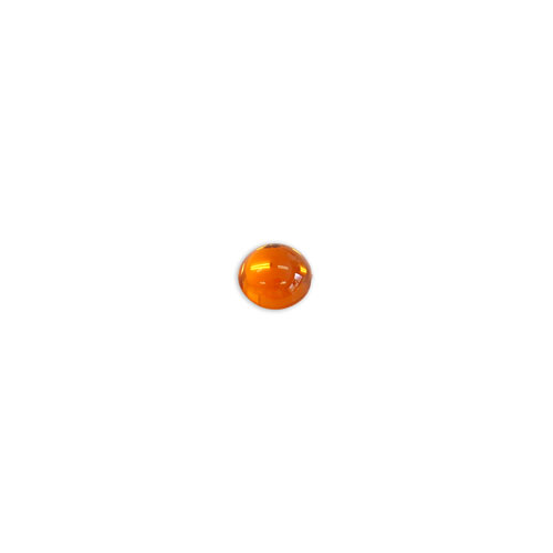 アクリル半球ストーン カットなし丸（LB6818） 11mm 2.オレンジ 6個入 (H)_3b_
