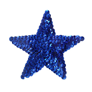 スパンコールモチーフ 星型 大（M2909/C） 縫い付けタイプ 34.ブルー (H)_4b_