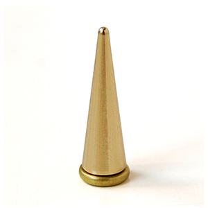 ネジ式ブレス コーン型鋲（MKP-G-1006-B） 6×20mm G.ゴールド 06Af99_