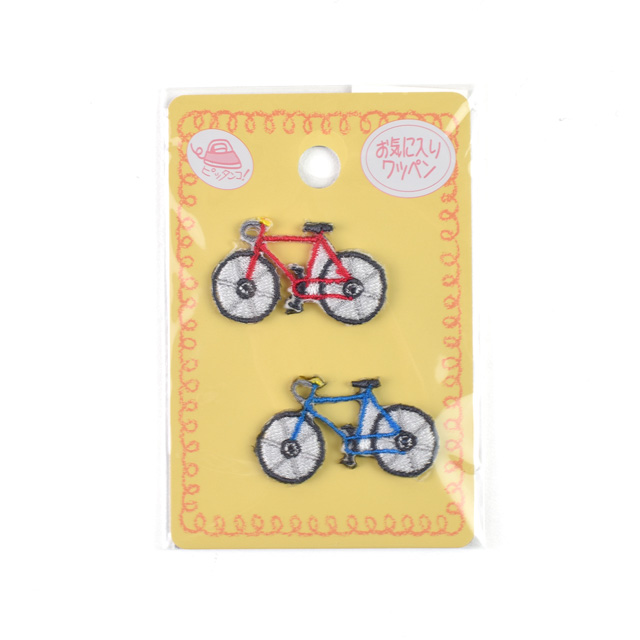 ワッペン お気に入りシリーズ （MOW-681）自転車 小 99Zz99_