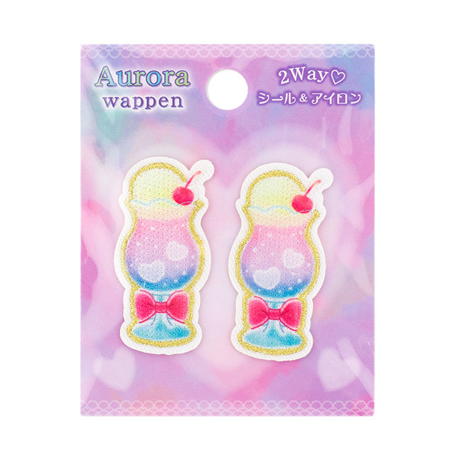 オーロラワッペン（ORW-06） クリームソーダ 08Bf99_