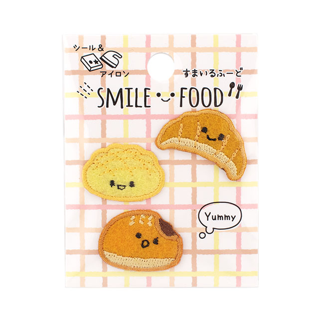 ワッペン すまいるふーど(SFW-06) いろんなパン 08Bf99_
