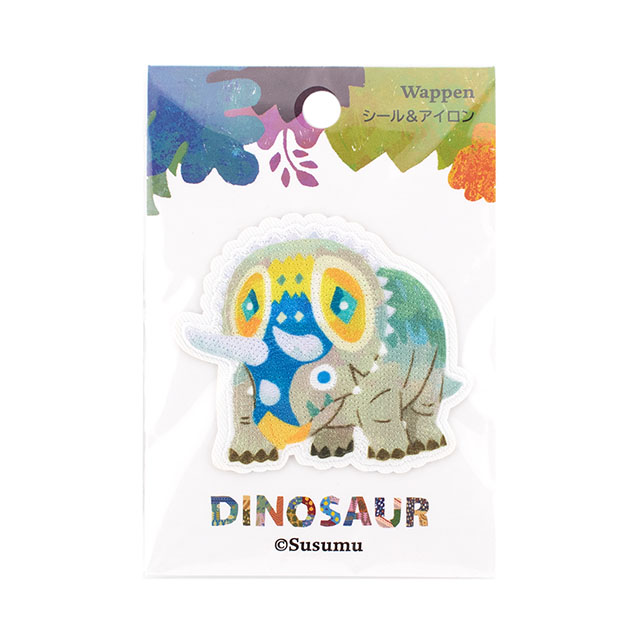 Susumu 恐竜ワッペン（SSW-02） トリケラトプス 08Bf99_