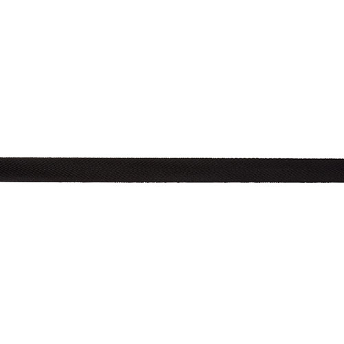 コットンヘリンボンテープ（146） 12mm 50.黒 (H)_4a_