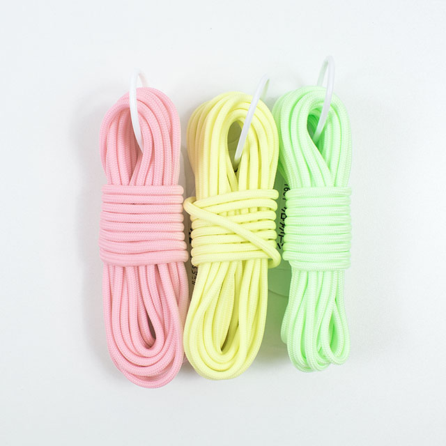 メルヘンアート アウトドアコード グロウ 太さ約3mm×5m巻 1663.グロウピンク 08Be99_