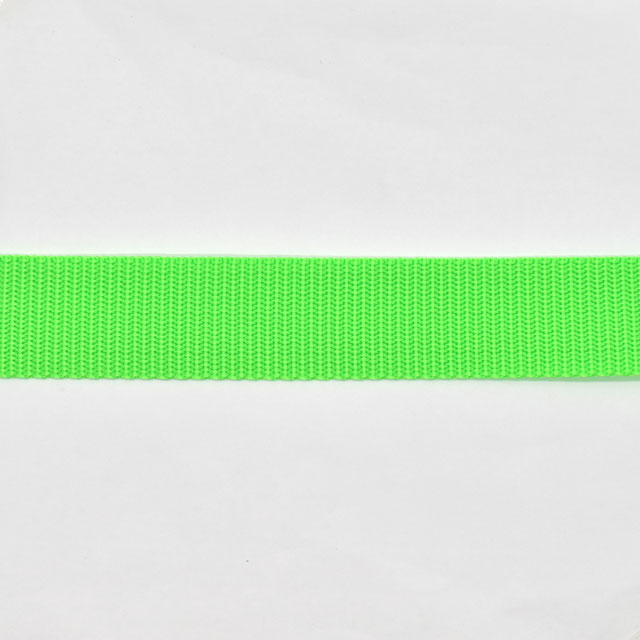 持ち手用テープ 蛍光色パイレンバンド・薄（TAP1225F） 25mm幅/1.2mm厚 ネオングリーン 08Be18_