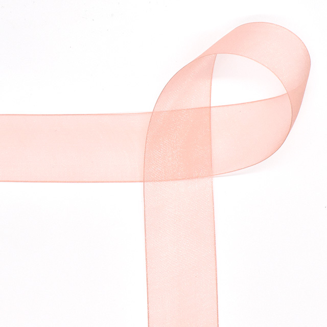 MOKUBA(木馬) サテンオーガンジーリボン(4681) 38mm 色番40 07Aa99_