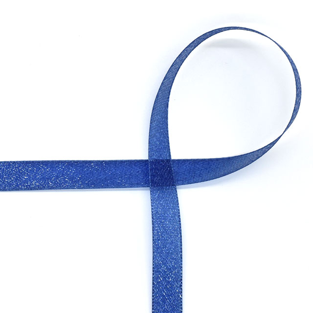 オーガンジーリボン ファインクリスタル(41300049) 12mm 49.ロイヤルブルー 07Aa99_