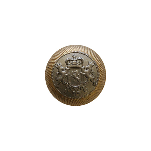 2トーン獅子紋章メタルボタン（10070637） 23mm SGB.シルバー×ゴールド墨入れ (H)_6a_