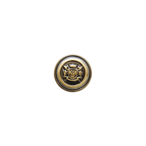 ふちあり紋章メタルボタン 鷲盾（10080667） 21mm BG.ブロンズゴールド (H)_6a_