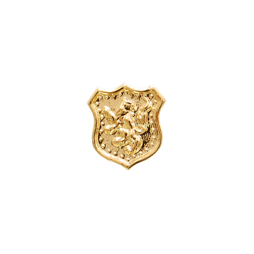 ミニエンブレムメタルボタン 獅子（10081167） 9.5mm G.ゴールド (H)_6a_