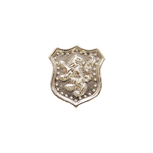 ミニエンブレムメタルボタン 獅子（10081167） 11.5mm S.シルバー (H)_6a_
