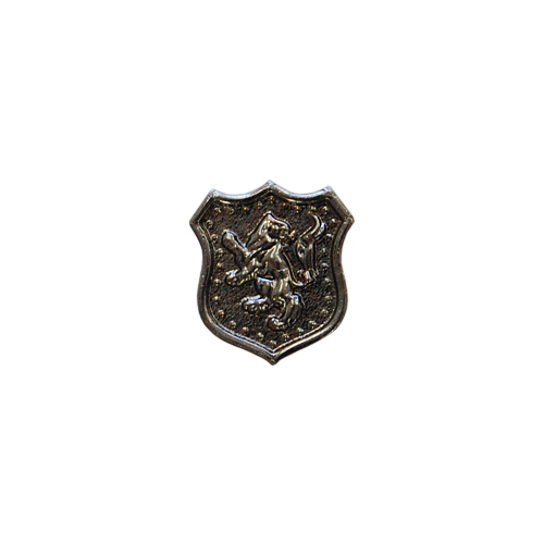 ミニエンブレムメタルボタン 獅子（10081167） 9.5mm BN.ブラックニッケル (H)_6a_