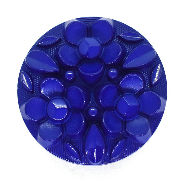 ボタン ナイロンフラワーブーケボタン  （4518N）  28mm N962.ブルー (H)_6a_