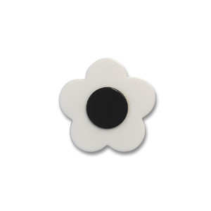 お花ボタン（65246） 24mm 1.白×黒 (H)_6a_