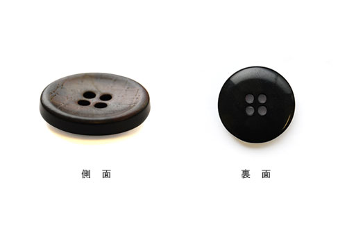 格子型押迷彩ボタン（75051） 18mm 48.ダークブラウン系 (H)_6a_