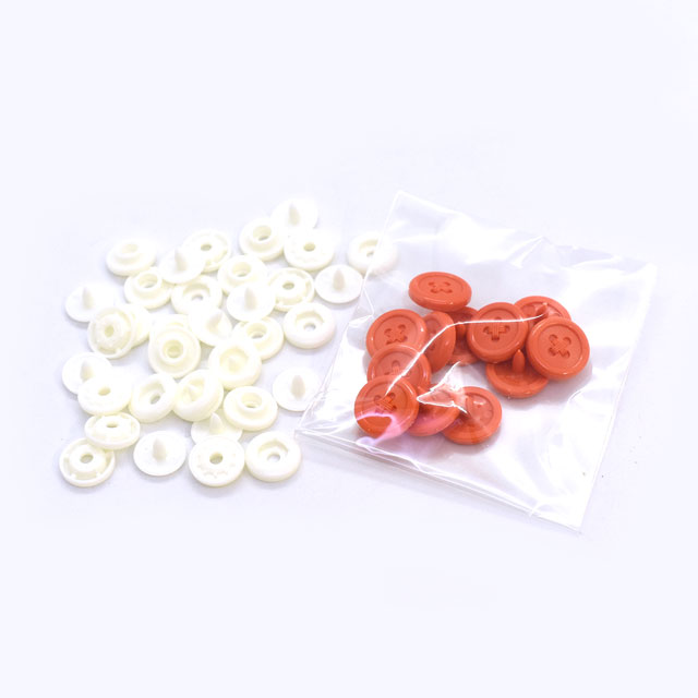 CHERRY LABEL プラスナップ サンボタンスナップ(SBS11.5) 11.5mm 55522.オレンジ 12組入 08Bg99_
