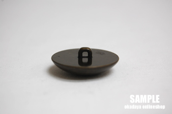 ドーム型メタルボタン（N-7） 11.5mm BN.ブラックニッケル (H)_6a_