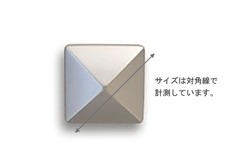 スタッズ風メタルボタン（N58） 35mm UG.ゴールド (H)_6a_
